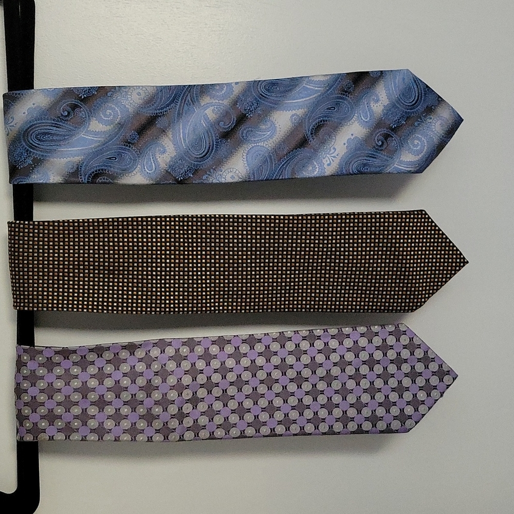 Set of 3 men's ties